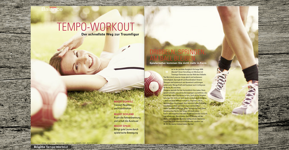Brigitte - Tempo-Workout