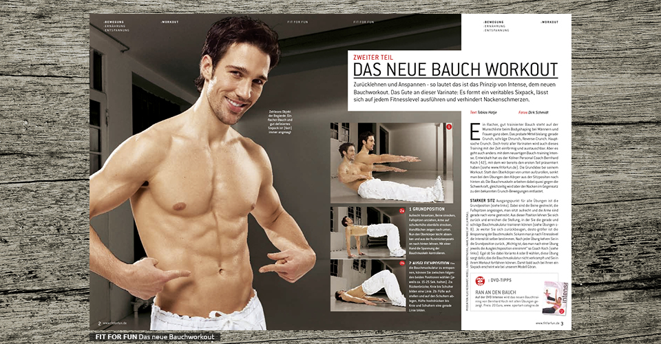 FIT FOR FUN - Das neue Bauchworkout