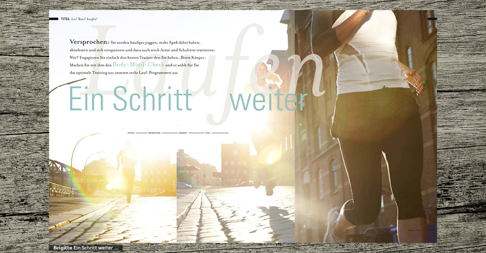 Brigitte - Ein Schritt weiter