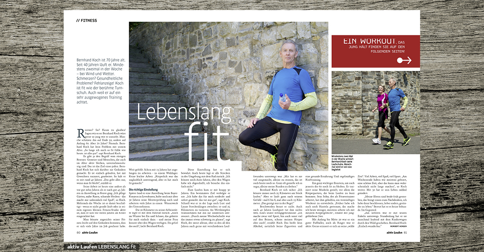 aktiv Laufen - Lebenslang fit
