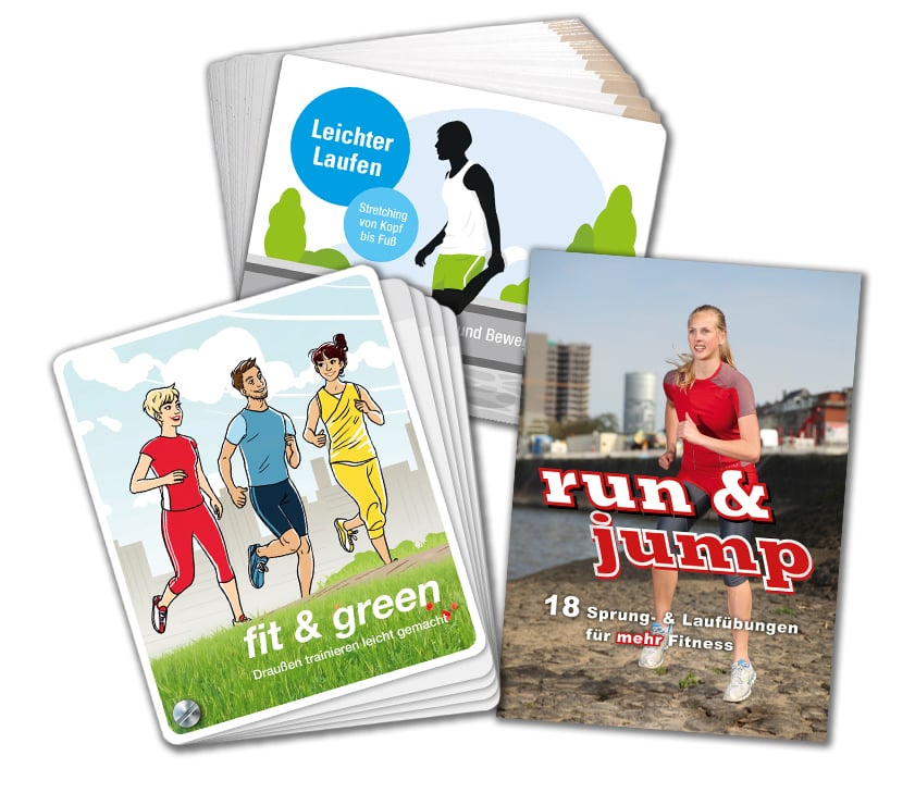 Buchkarten – Bundle „Love for Running“