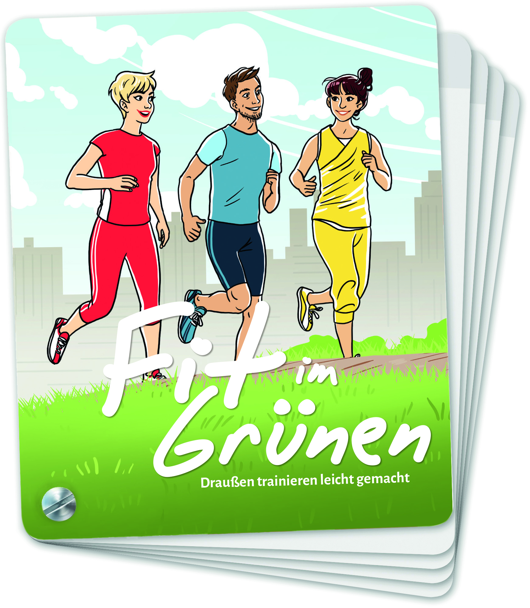 Buchkarten - Fit im Grünen