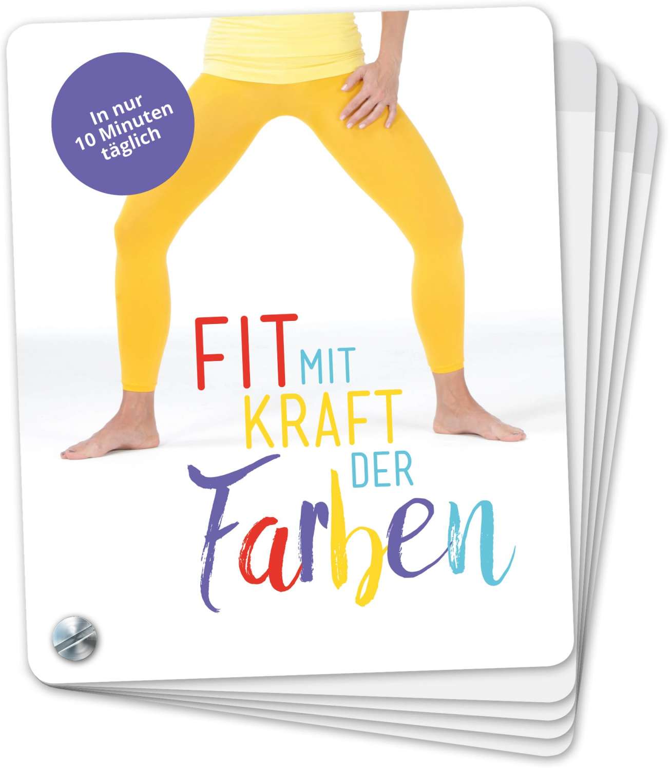 Buchkarten - Fit mit Kraft der Farben