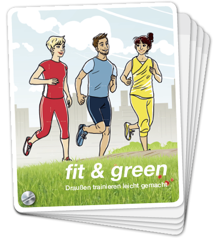 Buchkarten - fit & green