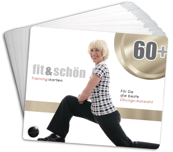 Buchkarten - Fit & schön 60+